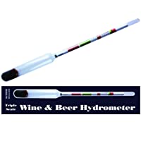 Hidrómetro para vino y cerveza